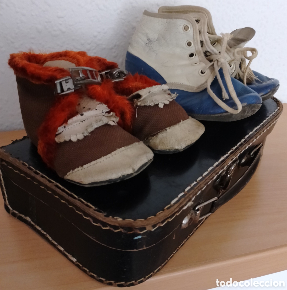 Antig&uuml;edades: Antiguos Zapatos de Bebe. - Foto 12