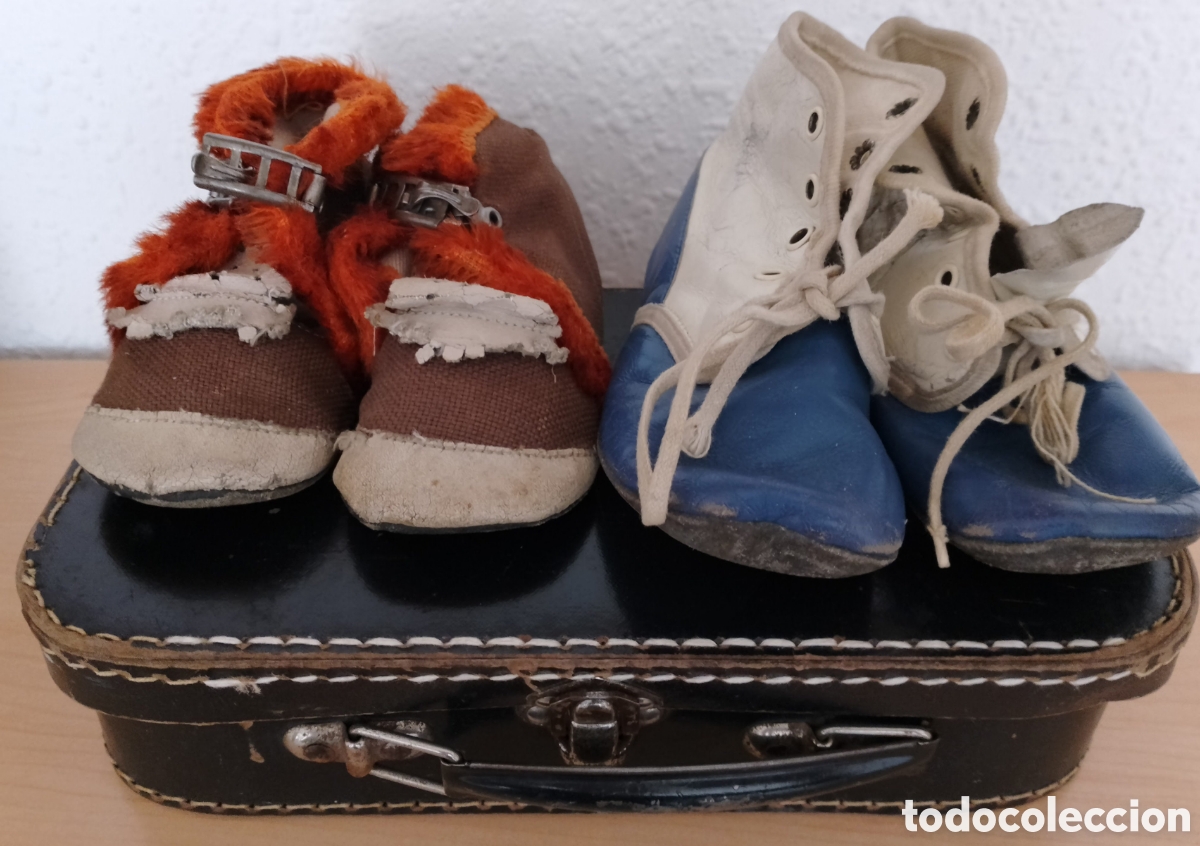 Antig&uuml;edades: Antiguos Zapatos de Bebe. - Foto 13