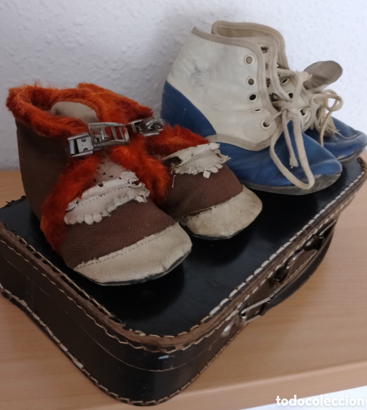 Antig&uuml;edades: Antiguos Zapatos de Bebe. - Foto 15