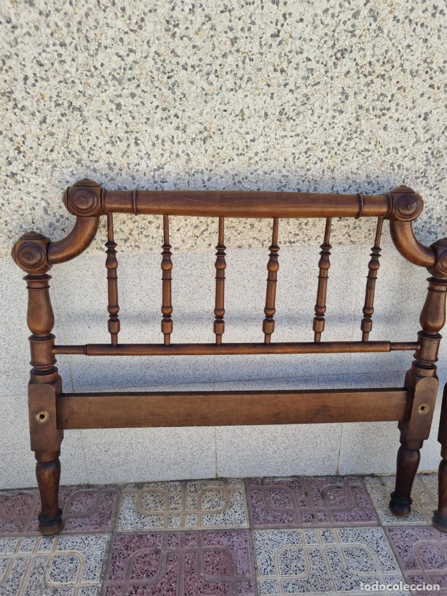 Antig&uuml;edades: Antigua cama isabelina . - Foto 3