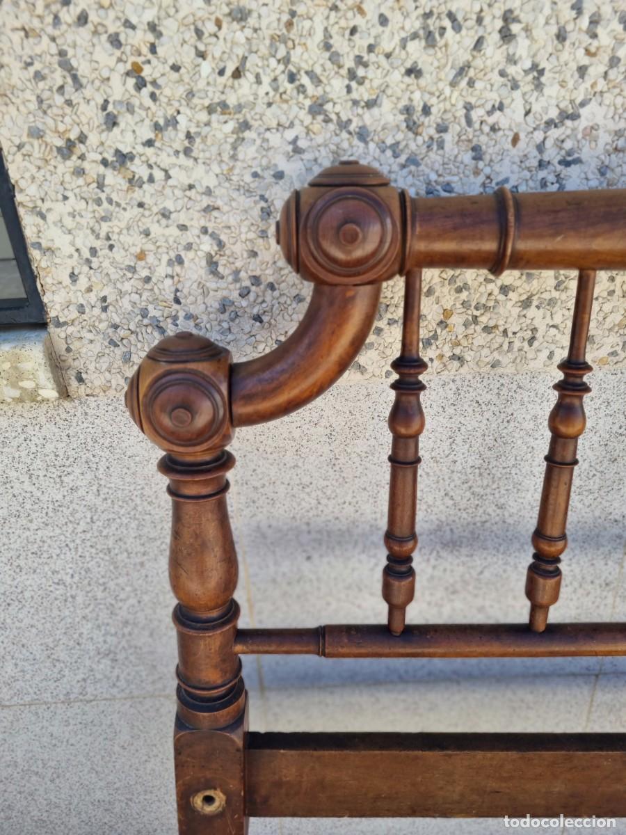 Antig&uuml;edades: Antigua cama isabelina . - Foto 4