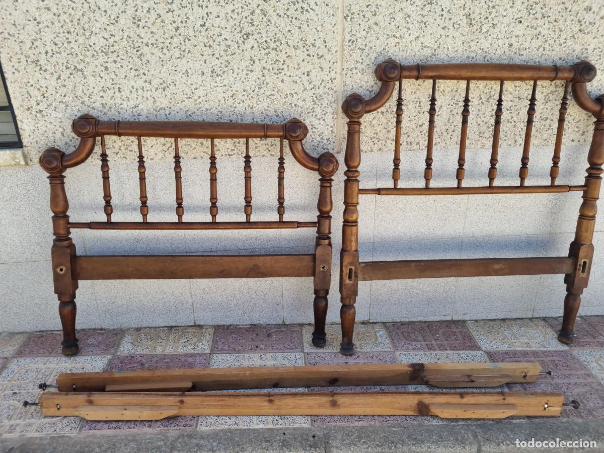 Antig&uuml;edades: Antigua cama isabelina . - Foto 9