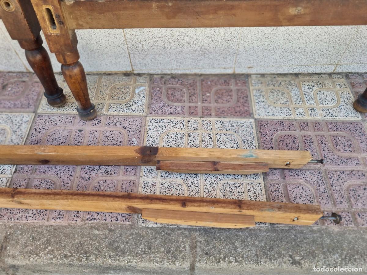 Antig&uuml;edades: Antigua cama isabelina . - Foto 11