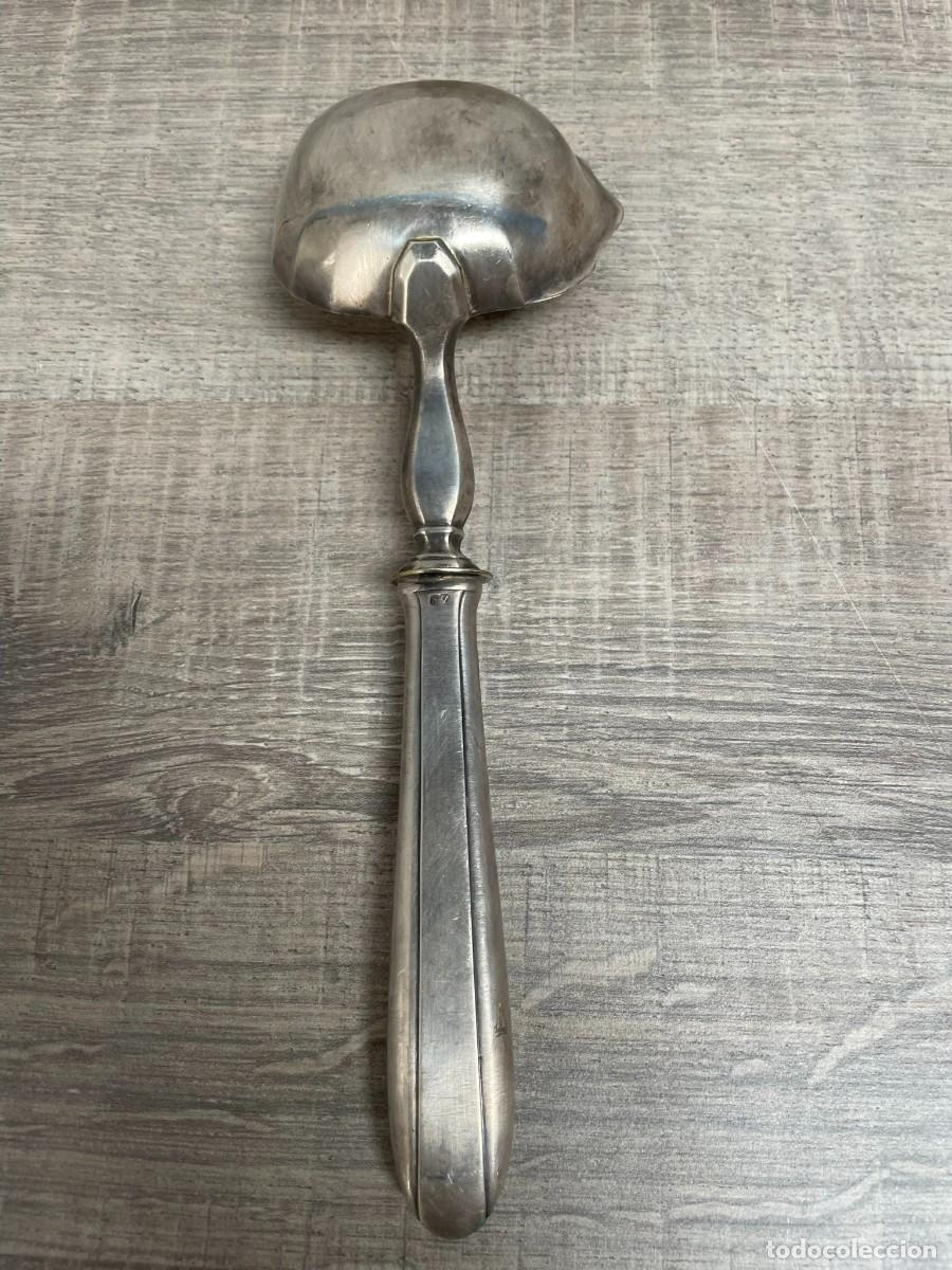 Antig&uuml;edades: CUCHARA PARA SERVIR SALSA - Foto 4