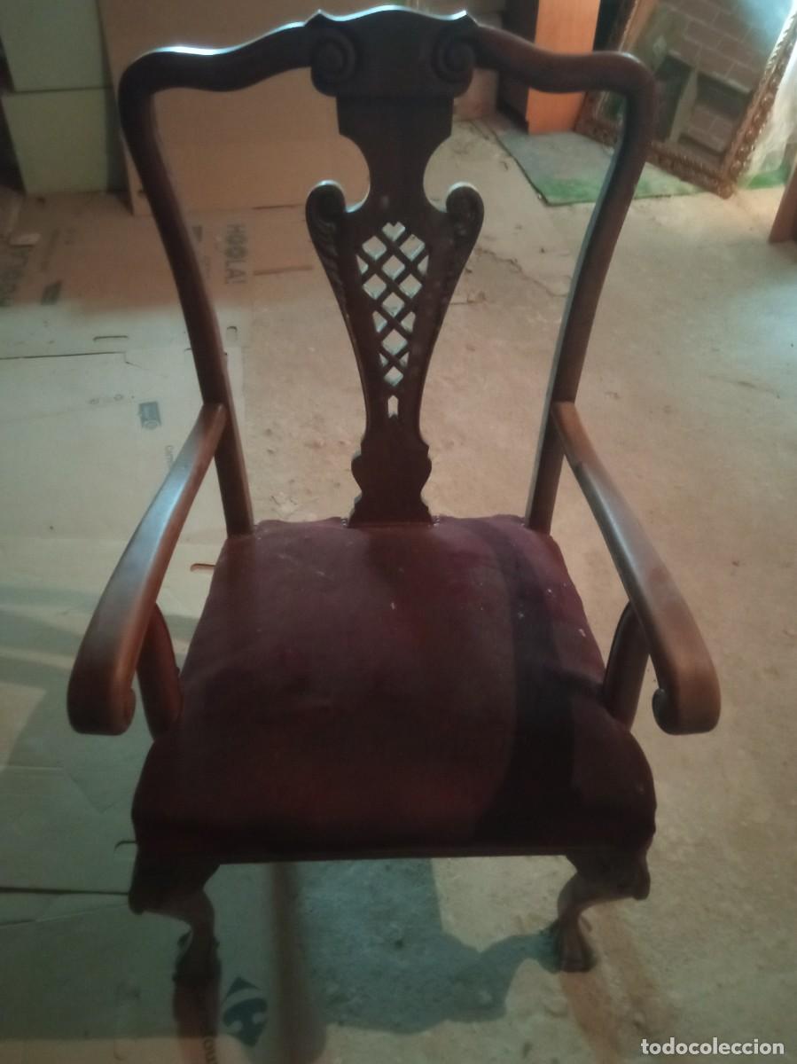 Antig&uuml;edades: Silla c&oacute;moda relleno - Foto 1