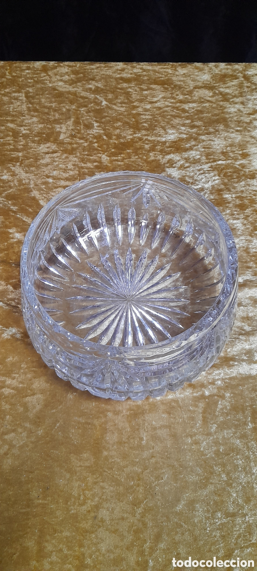 Antig&uuml;edades: Cuenco de cristal vintage - Foto 2