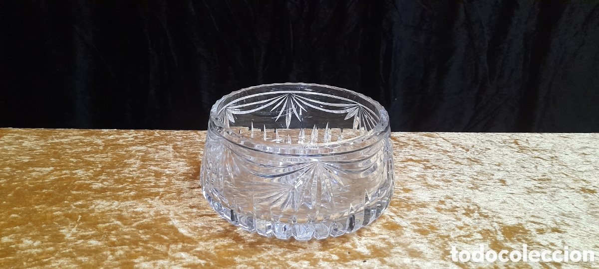 Antig&uuml;edades: Cuenco de cristal vintage - Foto 1