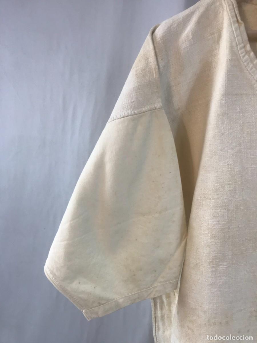 Antig&uuml;edades: ANTIGUA CAMISA DE LINO - Foto 3