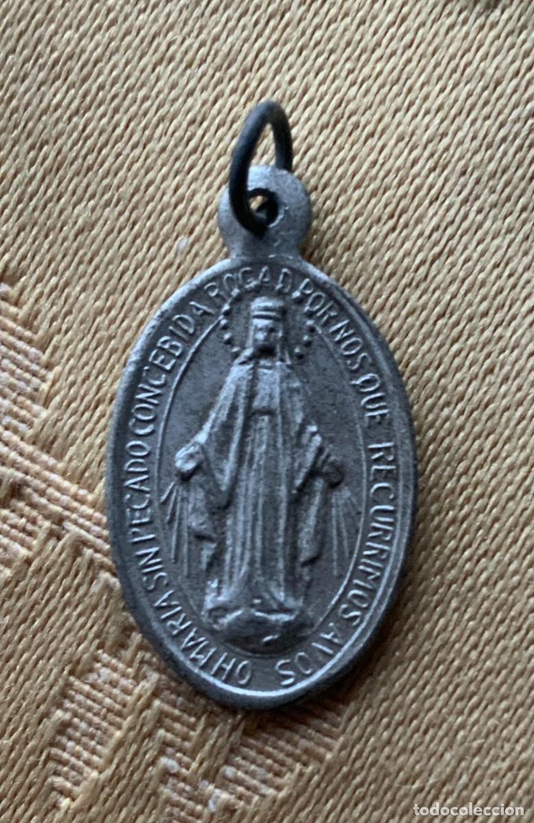 Antig&uuml;edades: MEDALLA MILAGROSA, VIRGEN - Foto 1