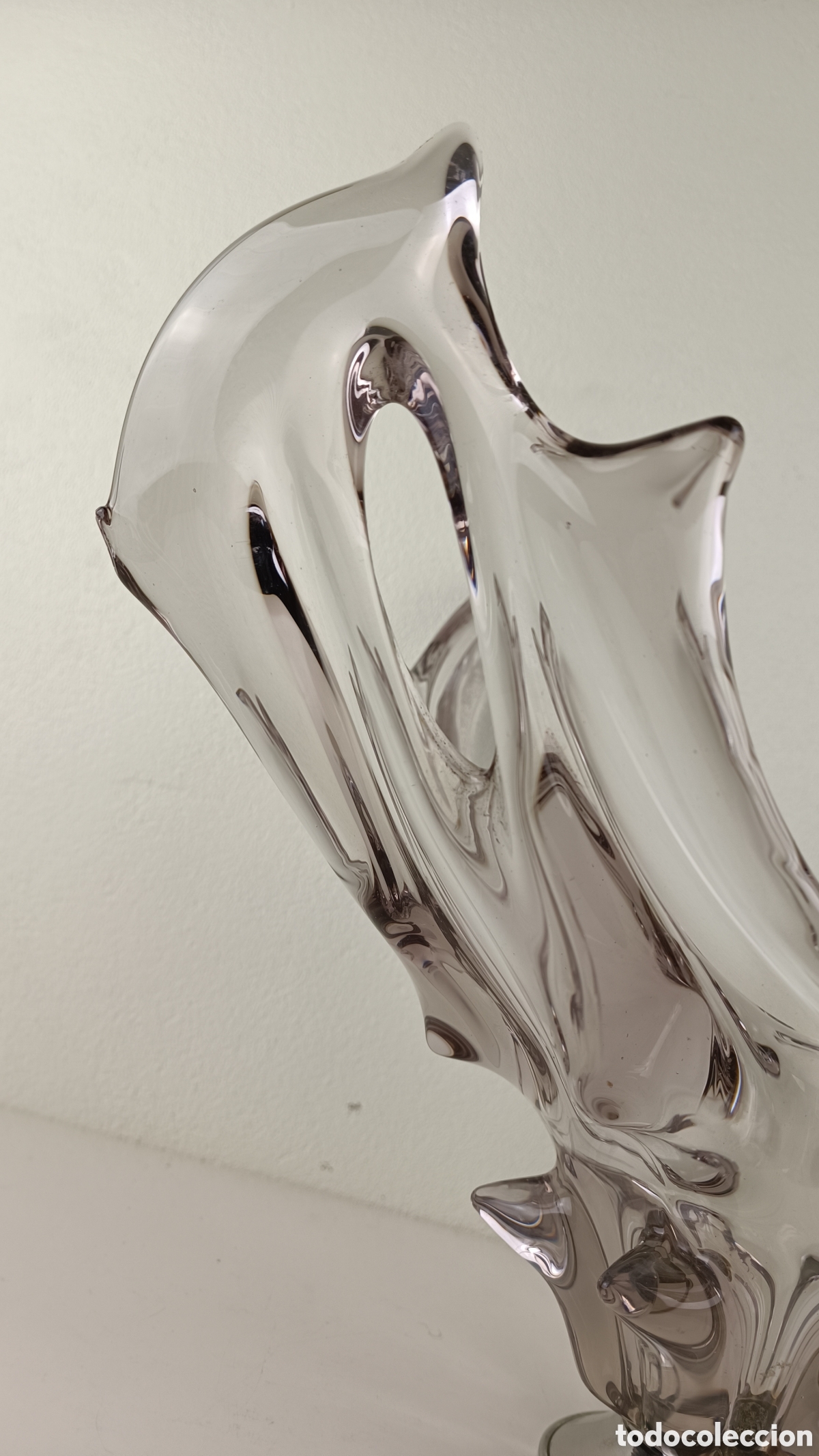 Antig&uuml;edades: CENTRO DE MESA DE CRISTAL DE MURANO - Foto 4