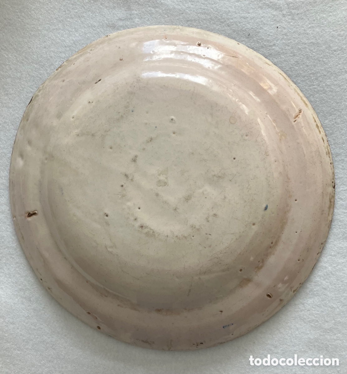 Antig&uuml;edades: Plato de Manises S.XIX - Foto 3