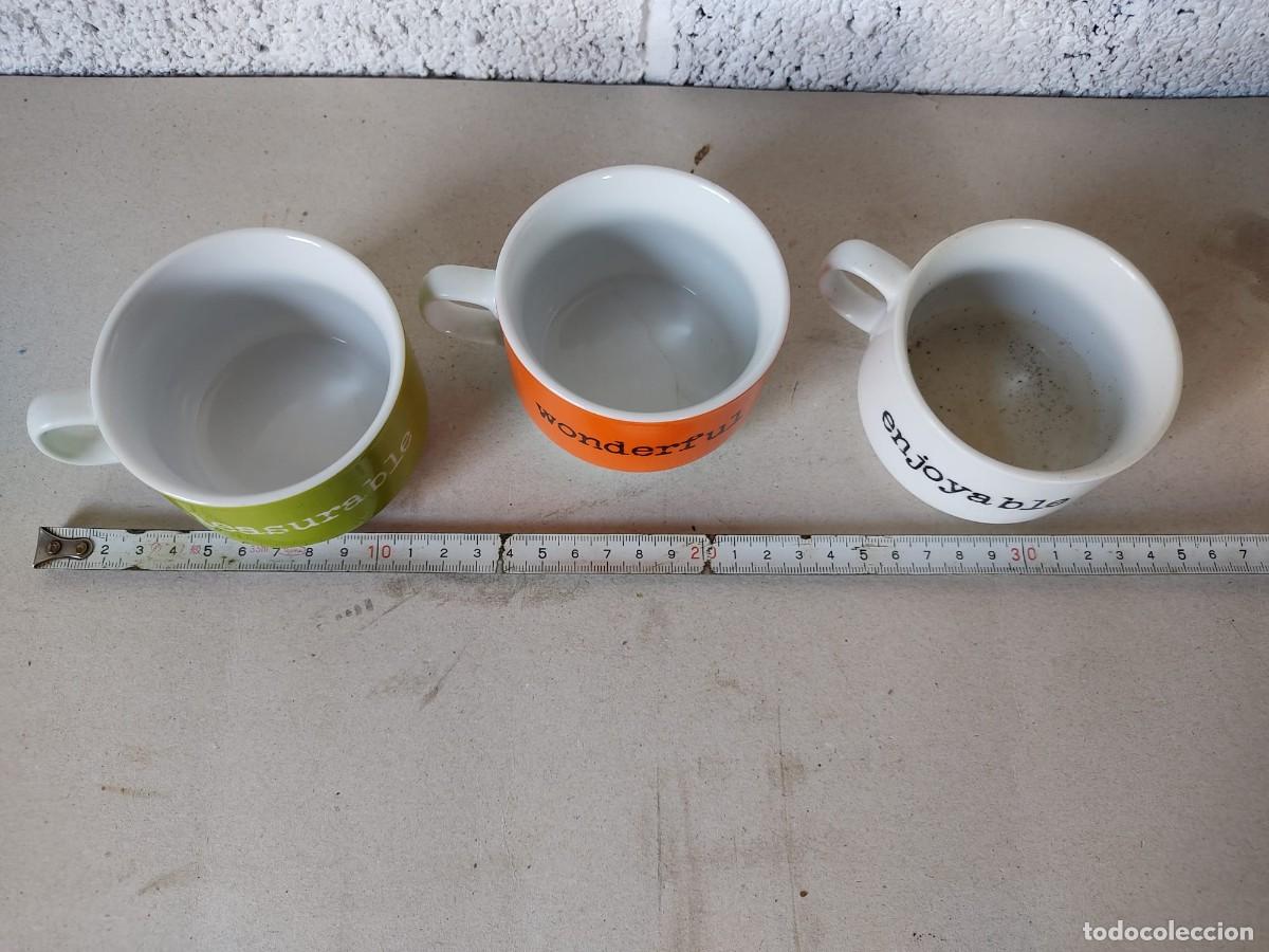 Antig&uuml;edades: TAZAS DE CAFE APILABLES - Foto 3