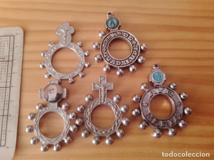 Antig&uuml;edades: 5 rosarios de dedo - Foto 1
