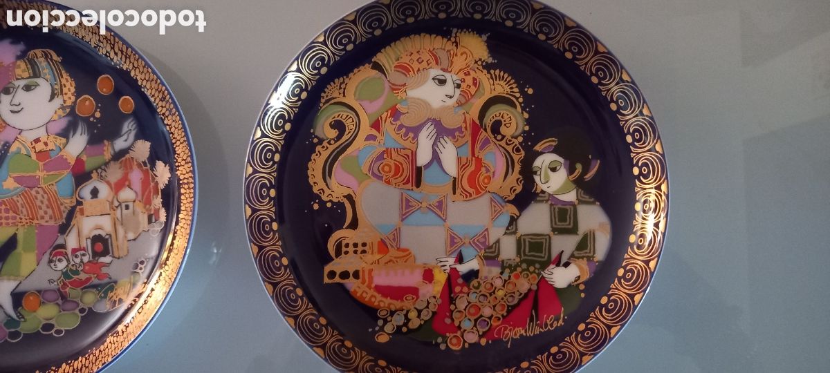 Antig&uuml;edades: Plato cer&aacute;mica Rosenthal - Foto 1