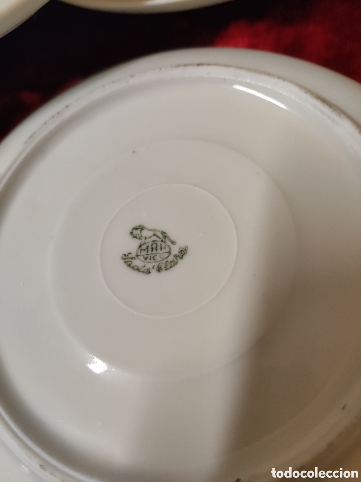 Antig&uuml;edades: 12 platitos para tazas - Foto 3