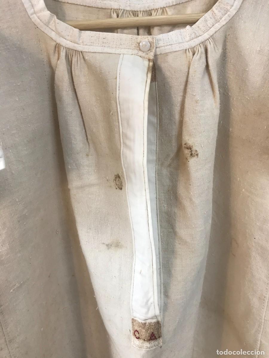 Antig&uuml;edades: ANTIGUA CAMISA DE CA&Ntilde;AMO - Foto 4