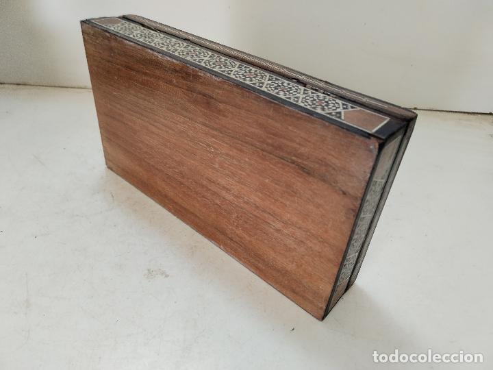 Antig&uuml;edades: caja marqueteria arabe - Foto 4