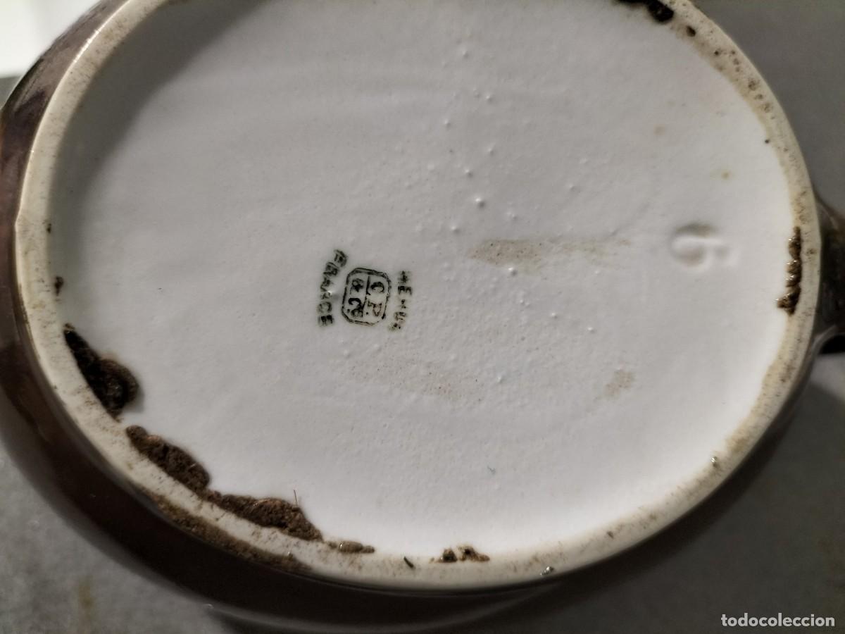 Antig&uuml;edades: TETERA DE PORCELANA FRANCESA - Foto 8