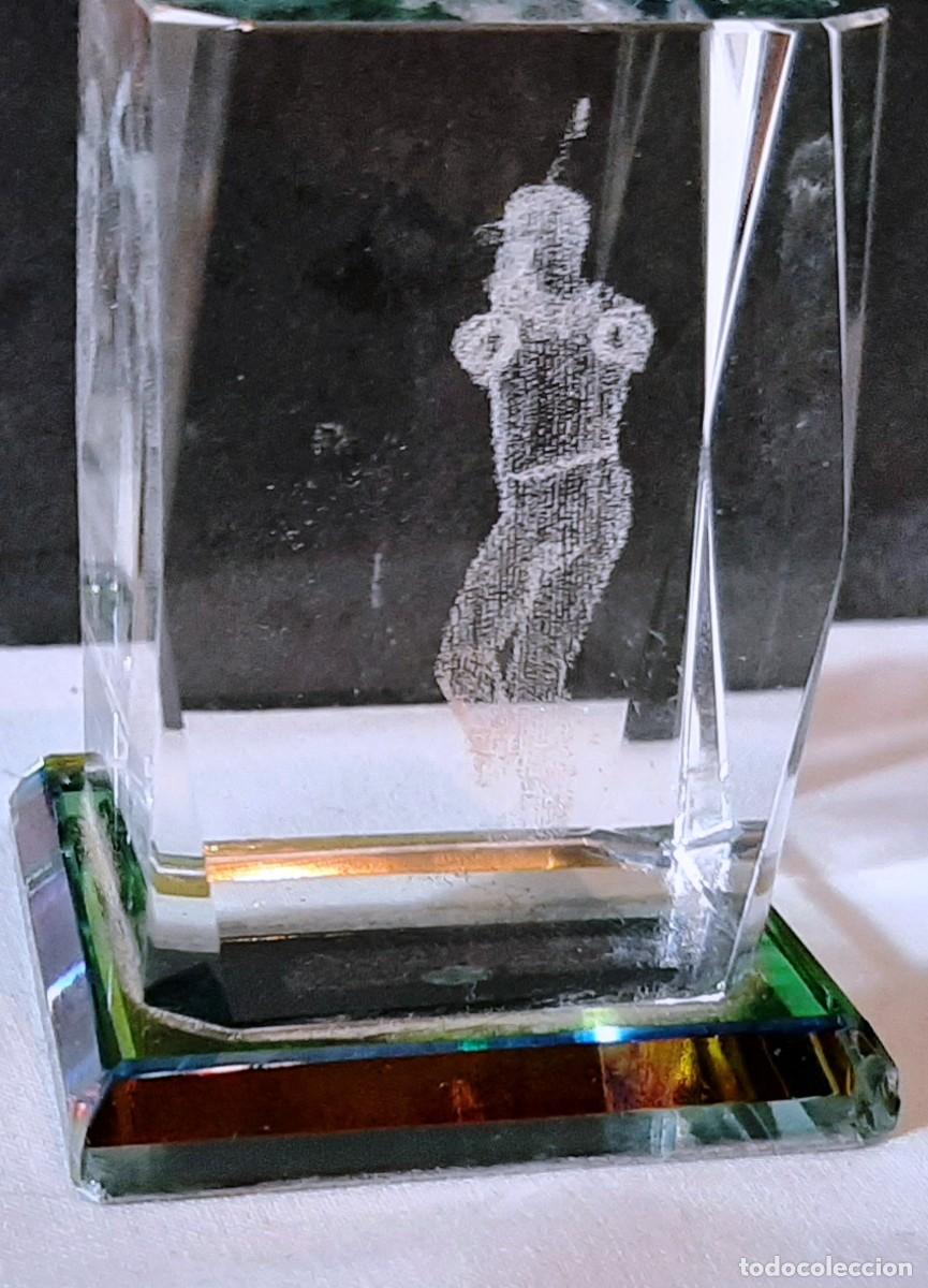 Antig&uuml;edades: Trofeo de golf en cristal - Foto 4