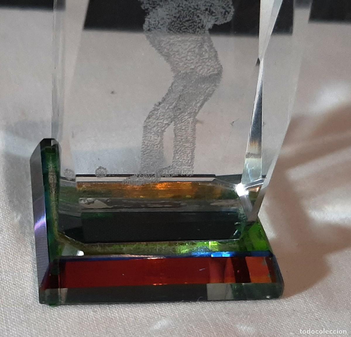 Antig&uuml;edades: Trofeo golfista en cristal - Foto 5
