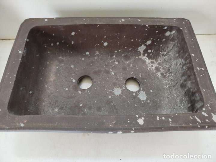 Antig&uuml;edades: maceta bonsai rectangular - Foto 3