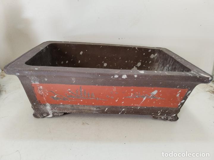 Antig&uuml;edades: maceta bonsai rectangular - Foto 4