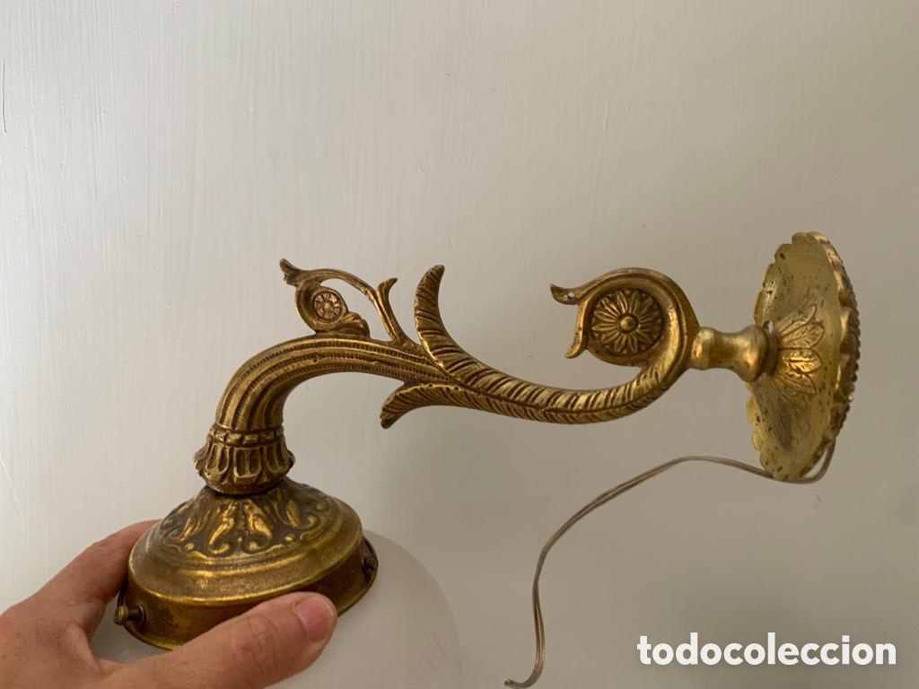 Antig&uuml;edades: PAREJA APLIQUES ANTIGUOS - Foto 3