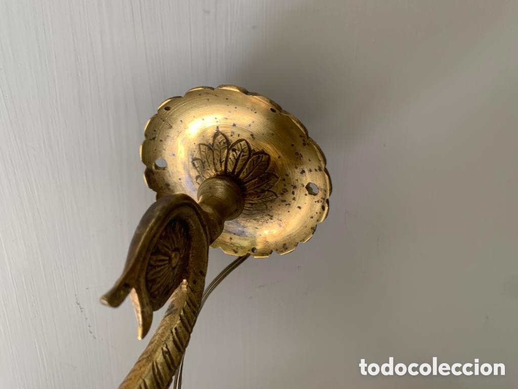 Antig&uuml;edades: PAREJA APLIQUES ANTIGUOS - Foto 4