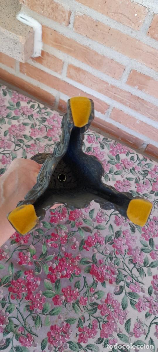Antig&uuml;edades: CANDELABRO ANTIGUO DE BRONCE MACIZO - Foto 13