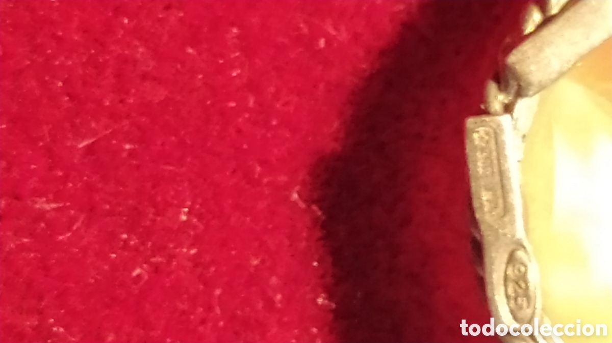 Antig&uuml;edades: Camafeo plata y firmado. - Foto 7