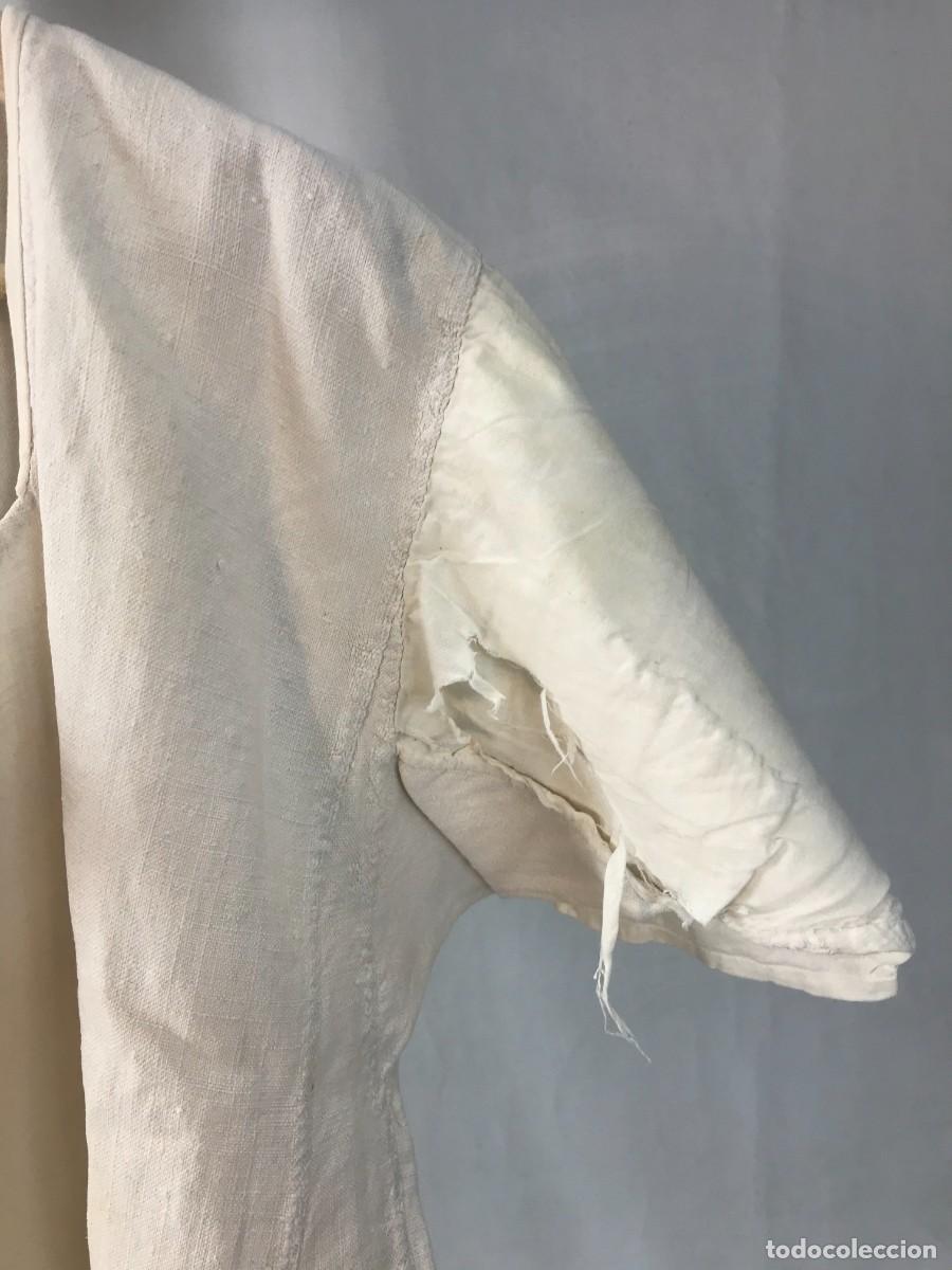 Antig&uuml;edades: ANTIGUA CAMISA DE LINO - Foto 3
