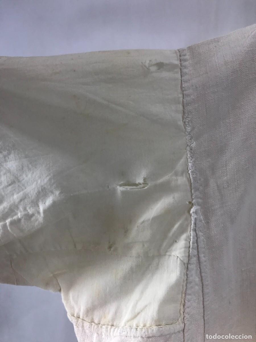 Antig&uuml;edades: ANTIGUA CAMISA DE LINO - Foto 4