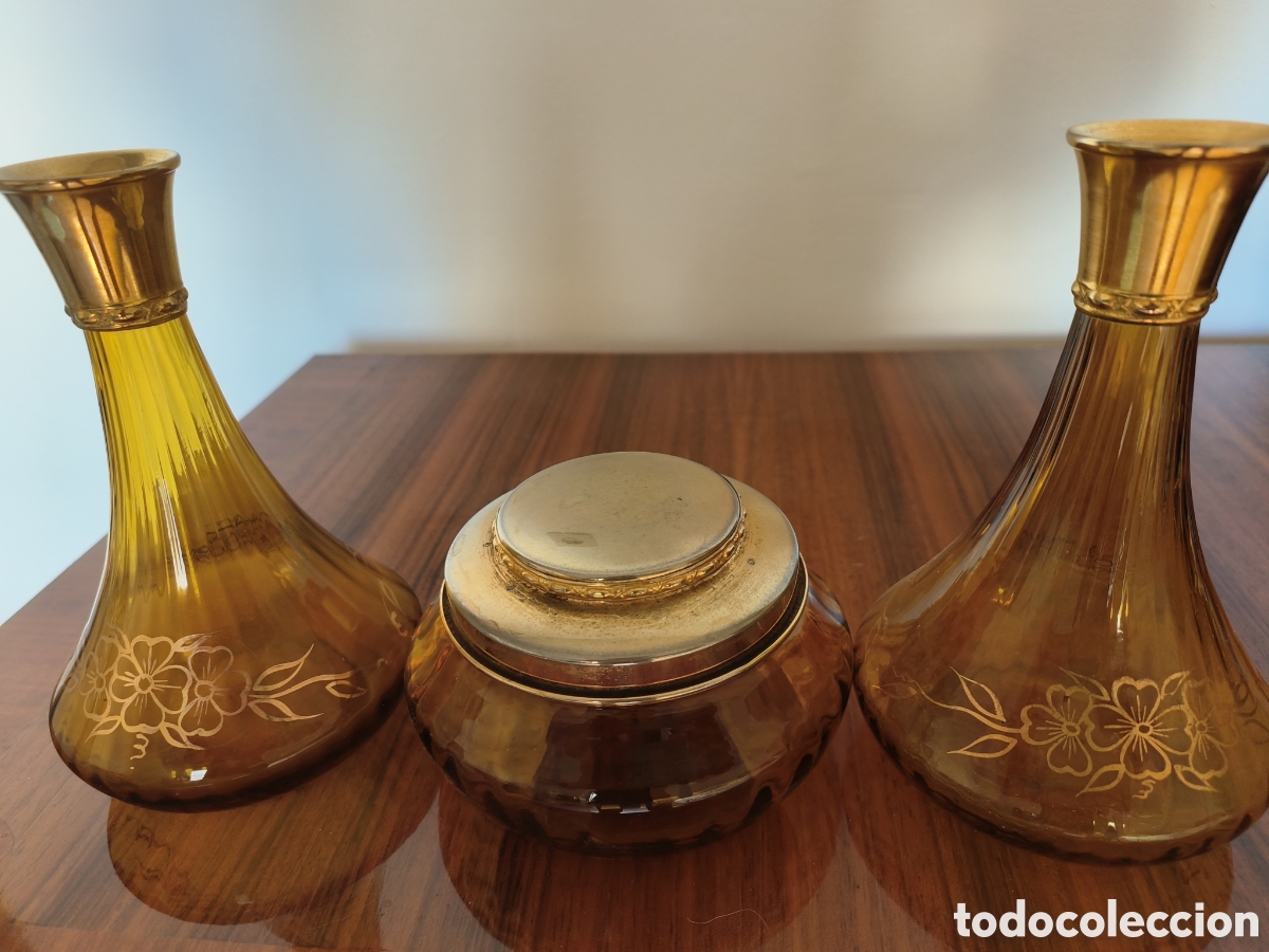 Antig&uuml;edades: Juego tocador vintage - Foto 6