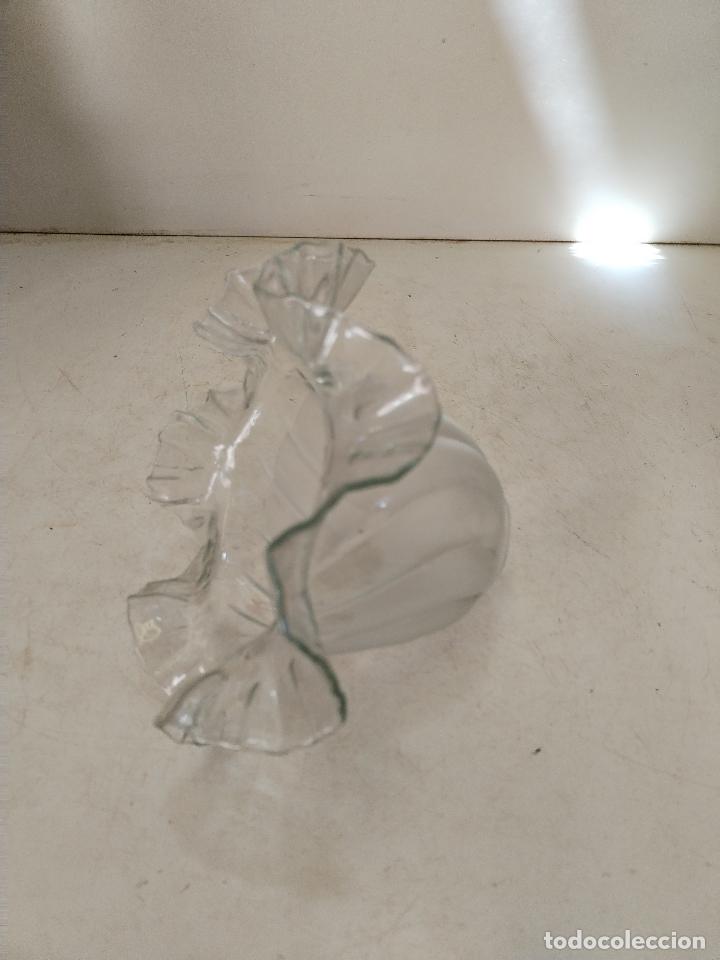 Antig&uuml;edades: tulipa lampara de cristal - Foto 4