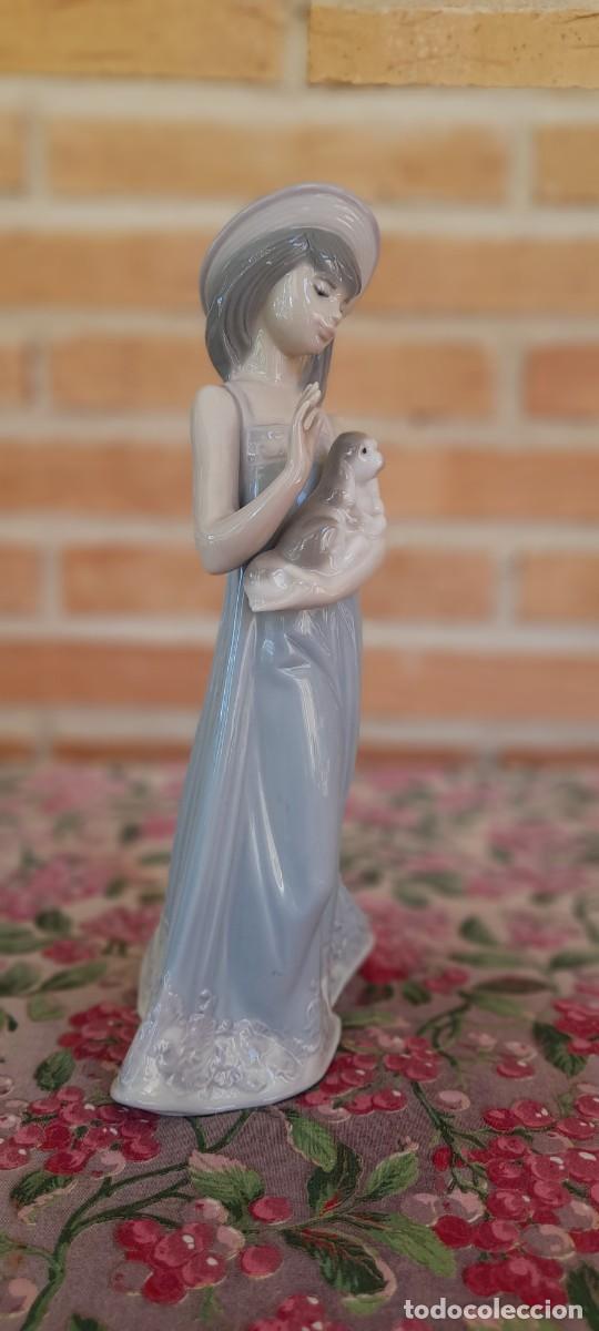 Antig&uuml;edades: FIGURA NI&Ntilde;A CON PERRITO LLADR&Oacute; - Foto 6