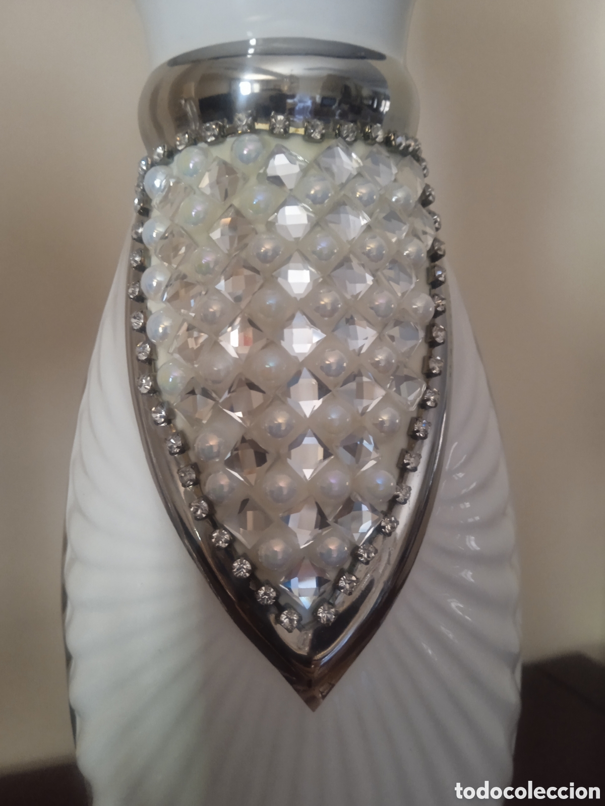 Antig&uuml;edades: Reloj sobremesa y candelabros - Foto 4