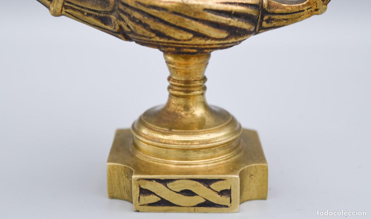 Antig&uuml;edades: Candelero aladino - Bronce - Foto 7