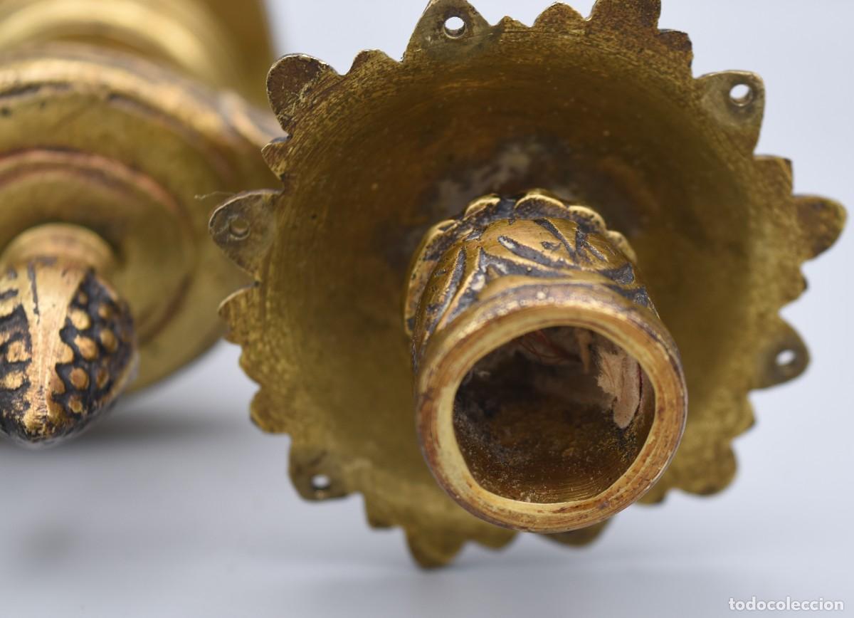 Antig&uuml;edades: Candelero aladino - Bronce - Foto 13