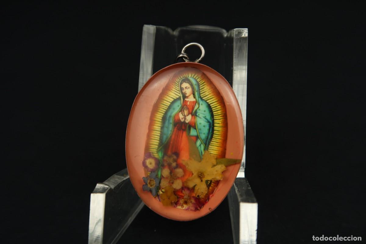 Antig&uuml;edades: Antigua Medalla Religiosa de Plata - Foto 3