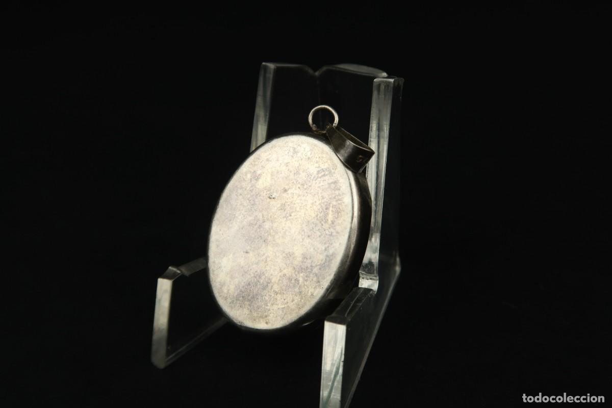 Antig&uuml;edades: Antigua Medalla Religiosa de Plata - Foto 5
