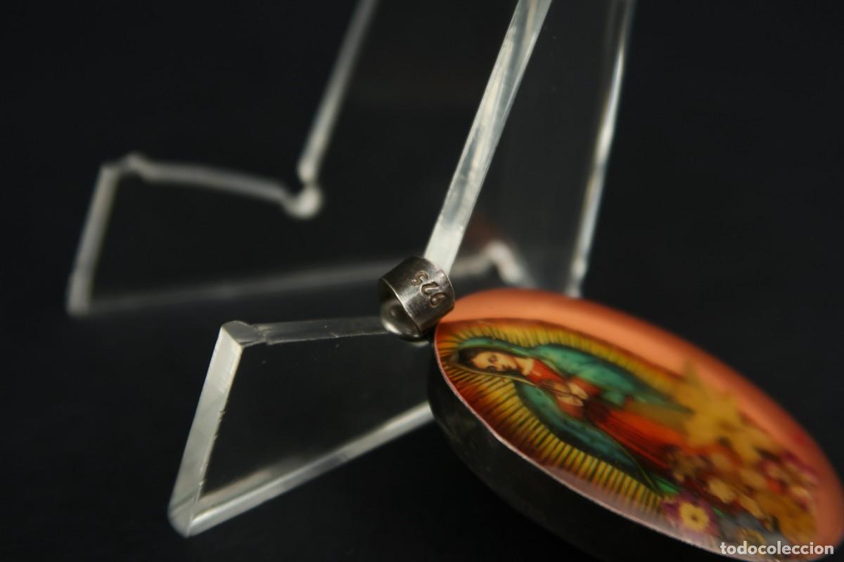 Antig&uuml;edades: Antigua Medalla Religiosa de Plata - Foto 7