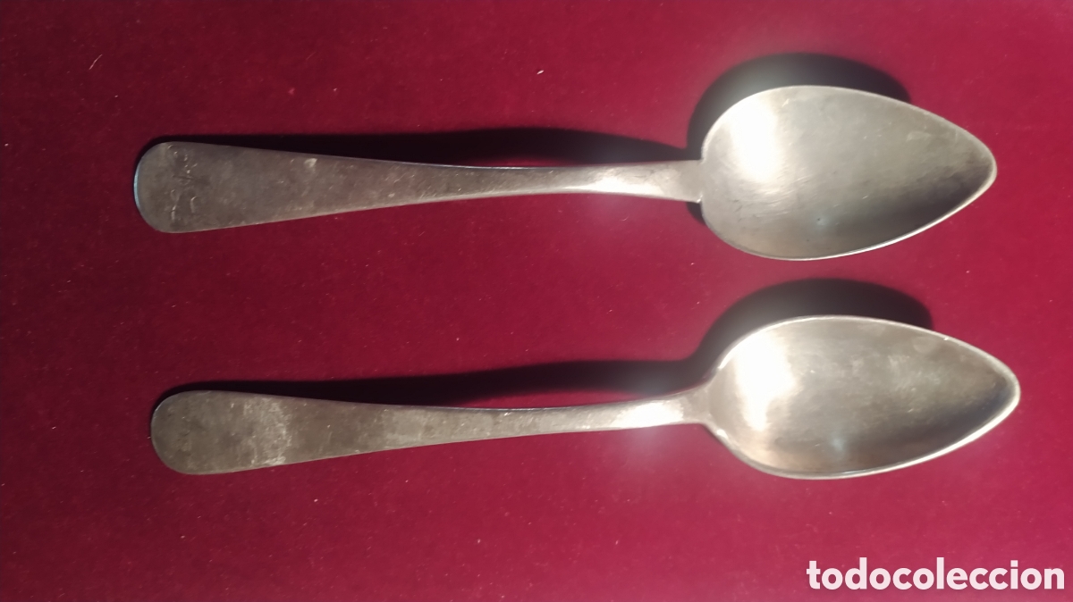 Antig&uuml;edades: Cucharas plata antigua - Foto 10
