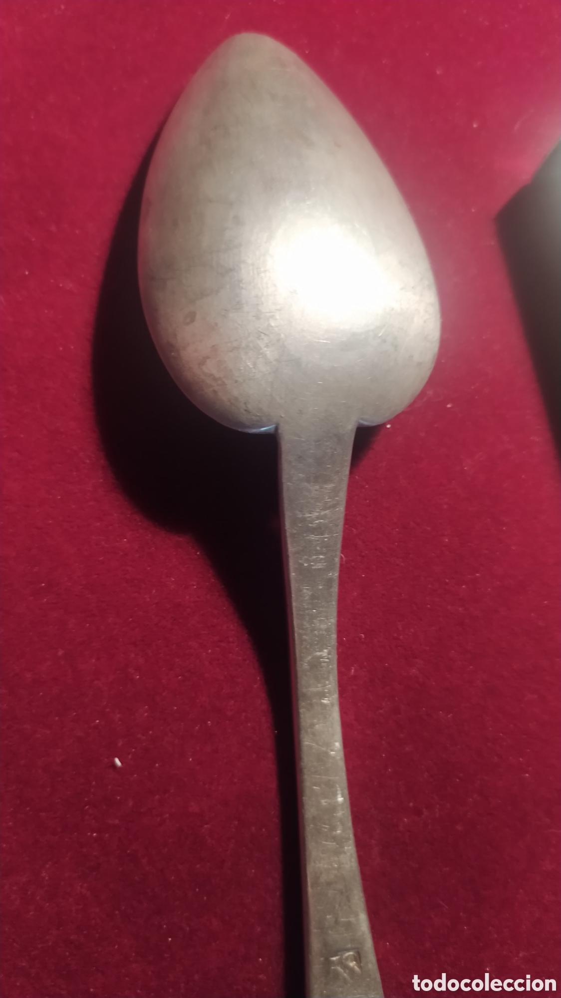 Antig&uuml;edades: Cucharas plata antigua - Foto 11