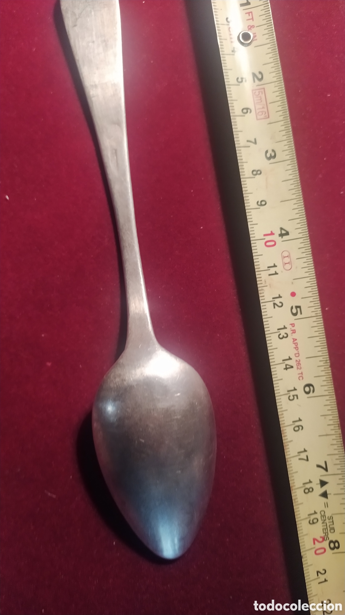 Antig&uuml;edades: Cucharas plata antigua - Foto 19