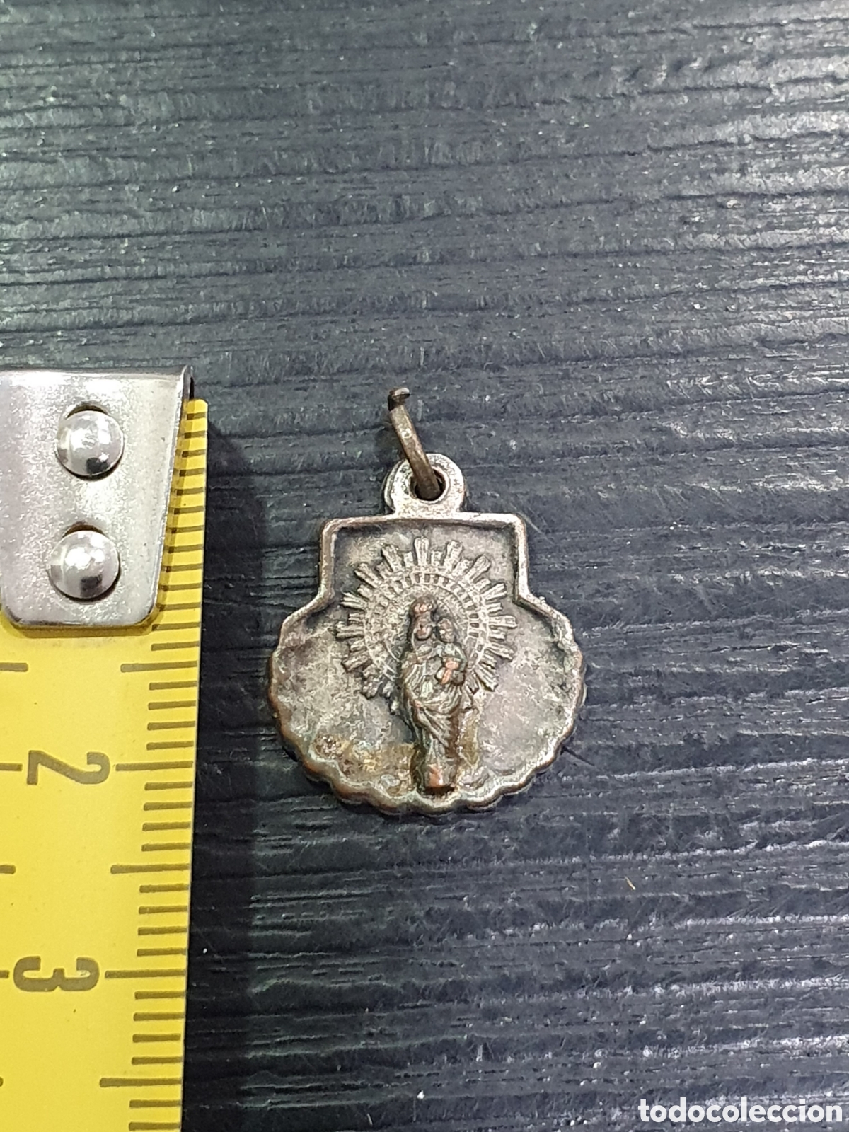 Antig&uuml;edades: Medalla Virgen del Pilar. (L61) - Foto 2