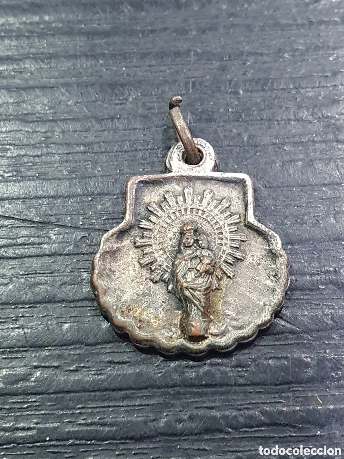 Antig&uuml;edades: Medalla Virgen del Pilar. (L61) - Foto 1