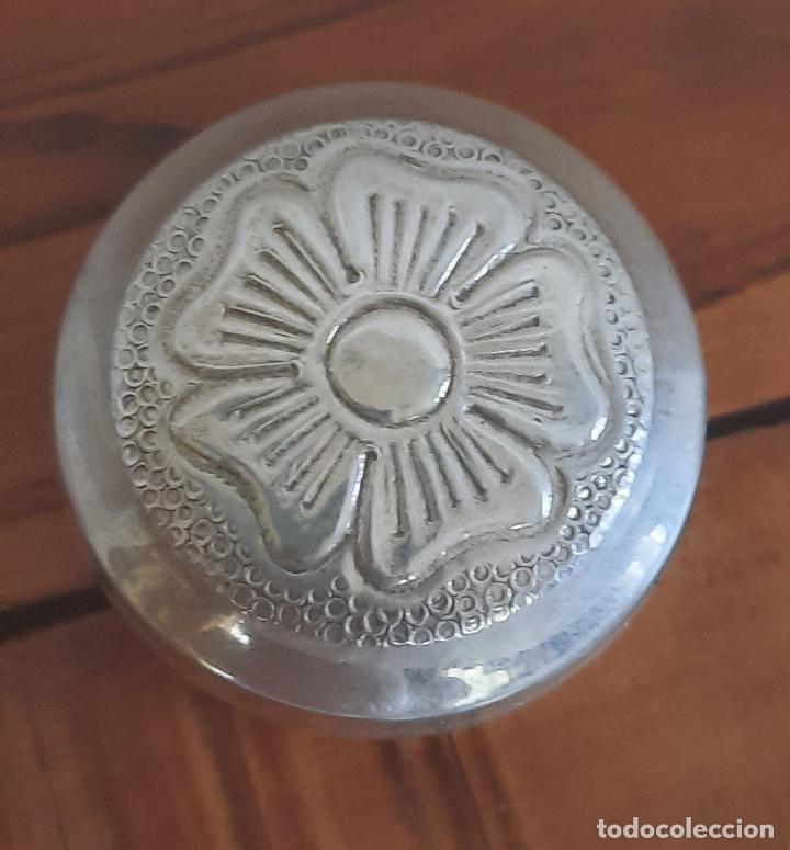 Antig&uuml;edades: PASTILLERO PLATA LEY 925 - Foto 2