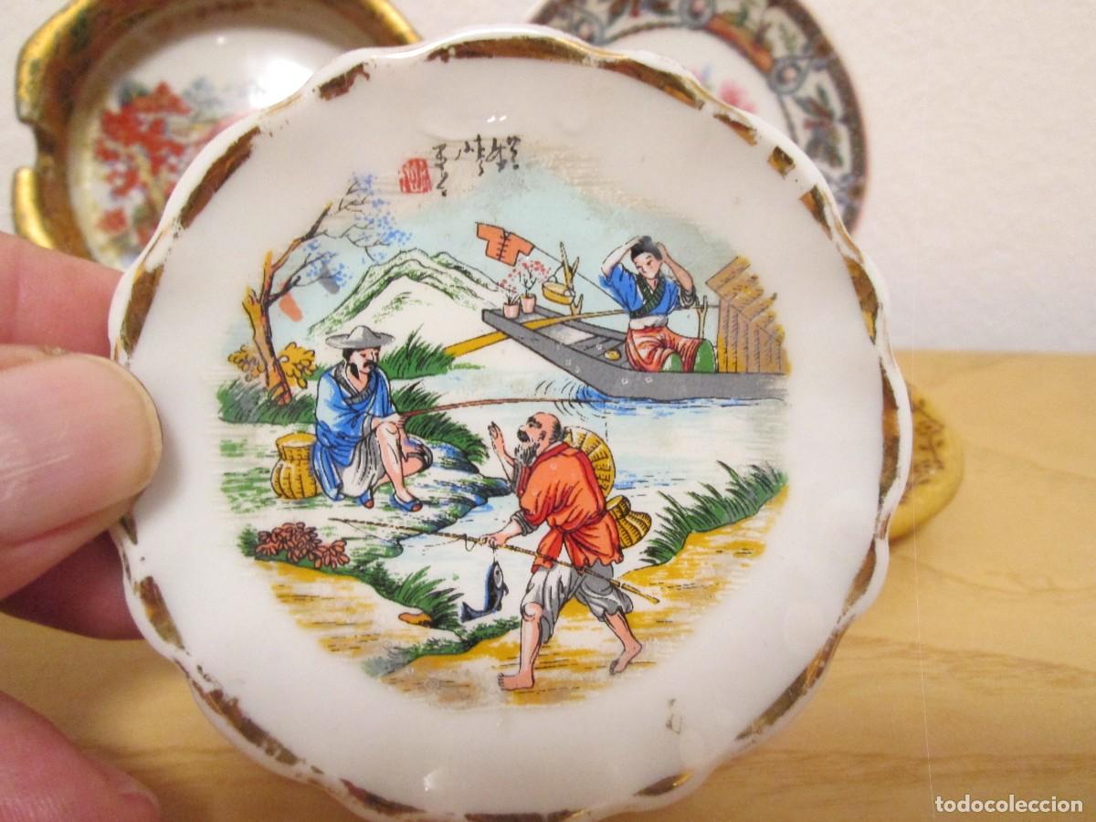 Antig&uuml;edades: 5 platitos de coleccion - Foto 6