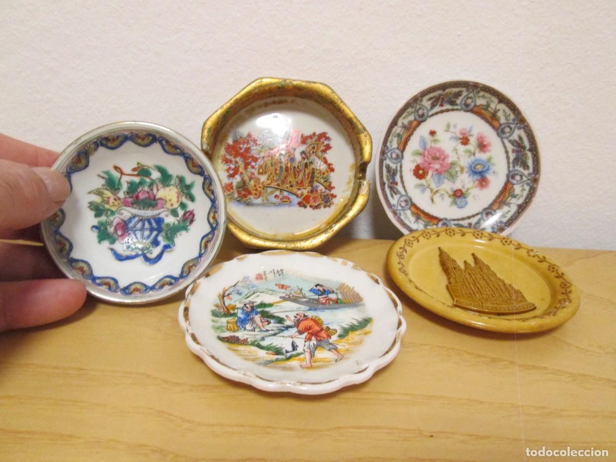 Antig&uuml;edades: 5 platitos de coleccion - Foto 7