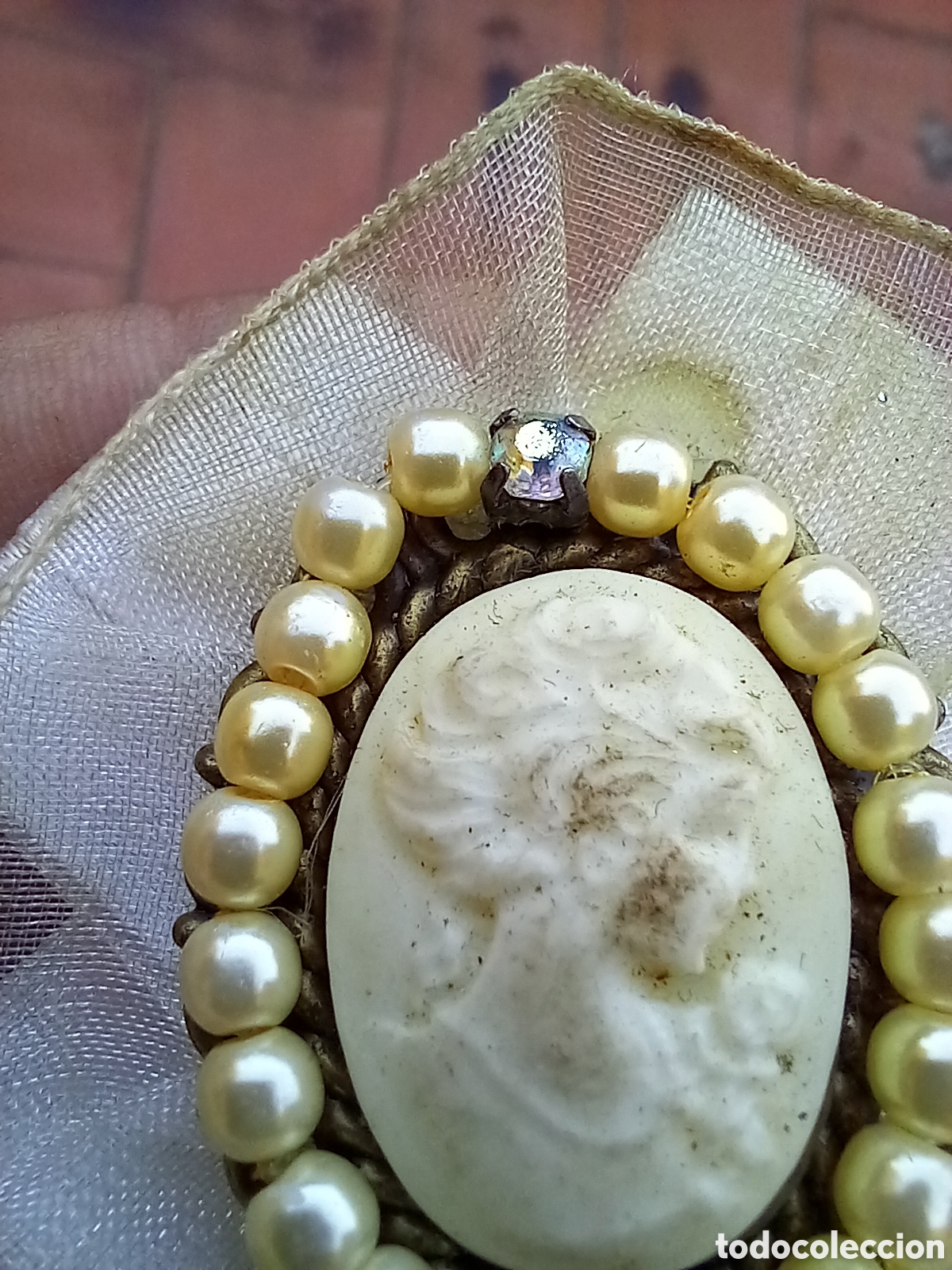 Antig&uuml;edades: CAMAFEO BROCHE O IMPERDIBLE - Foto 3